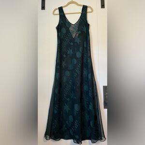 Vintage Victorias Secret Gold Label Sheer Slip Dress Nightdown